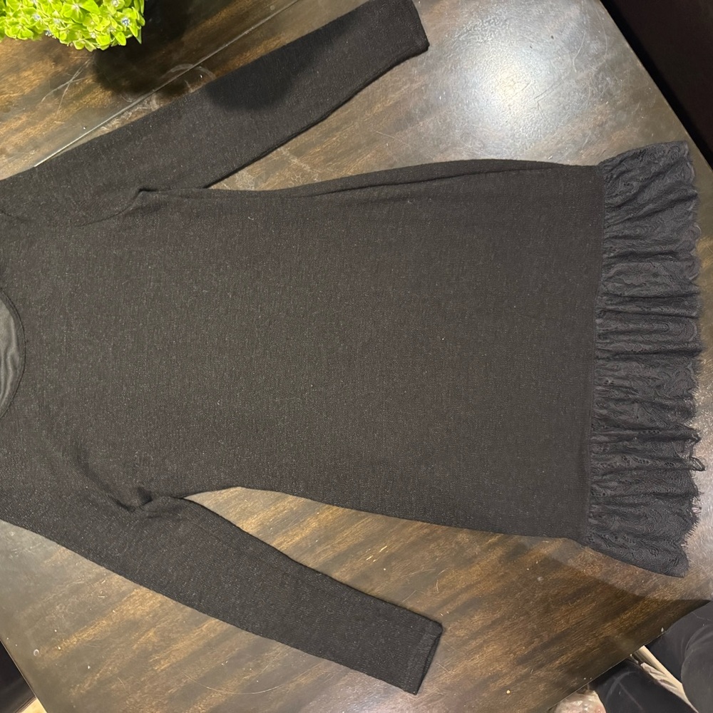 Green Envelope Black Casual Couture Dress